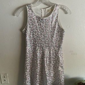 SPARKLING Dress with Bugle Beads.